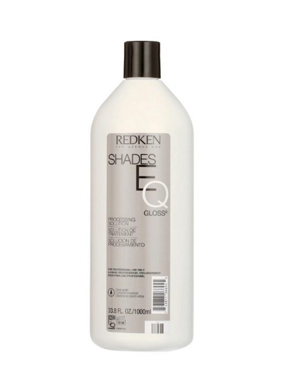 Redken Shades EQ Gloss Processing Solution - White Bottle with Black Cap